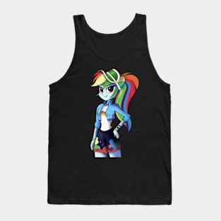 EqG Summer Rainbow Dash Tank Top